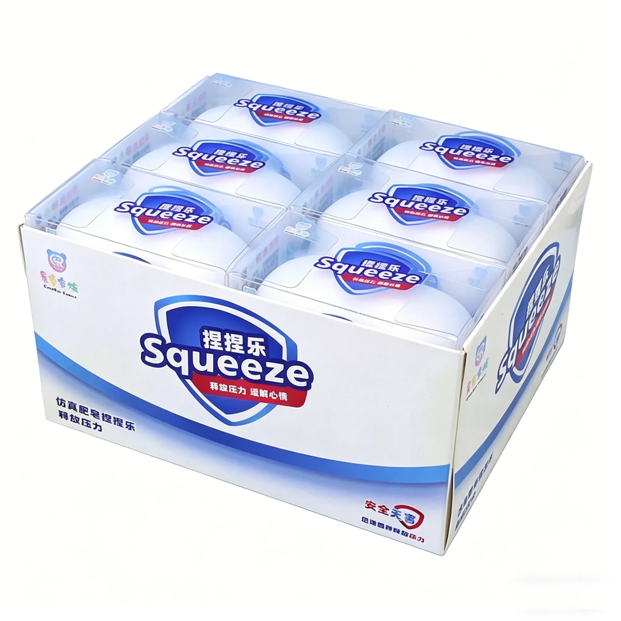 White Soap Slow Rebound Squishy (2 varients)