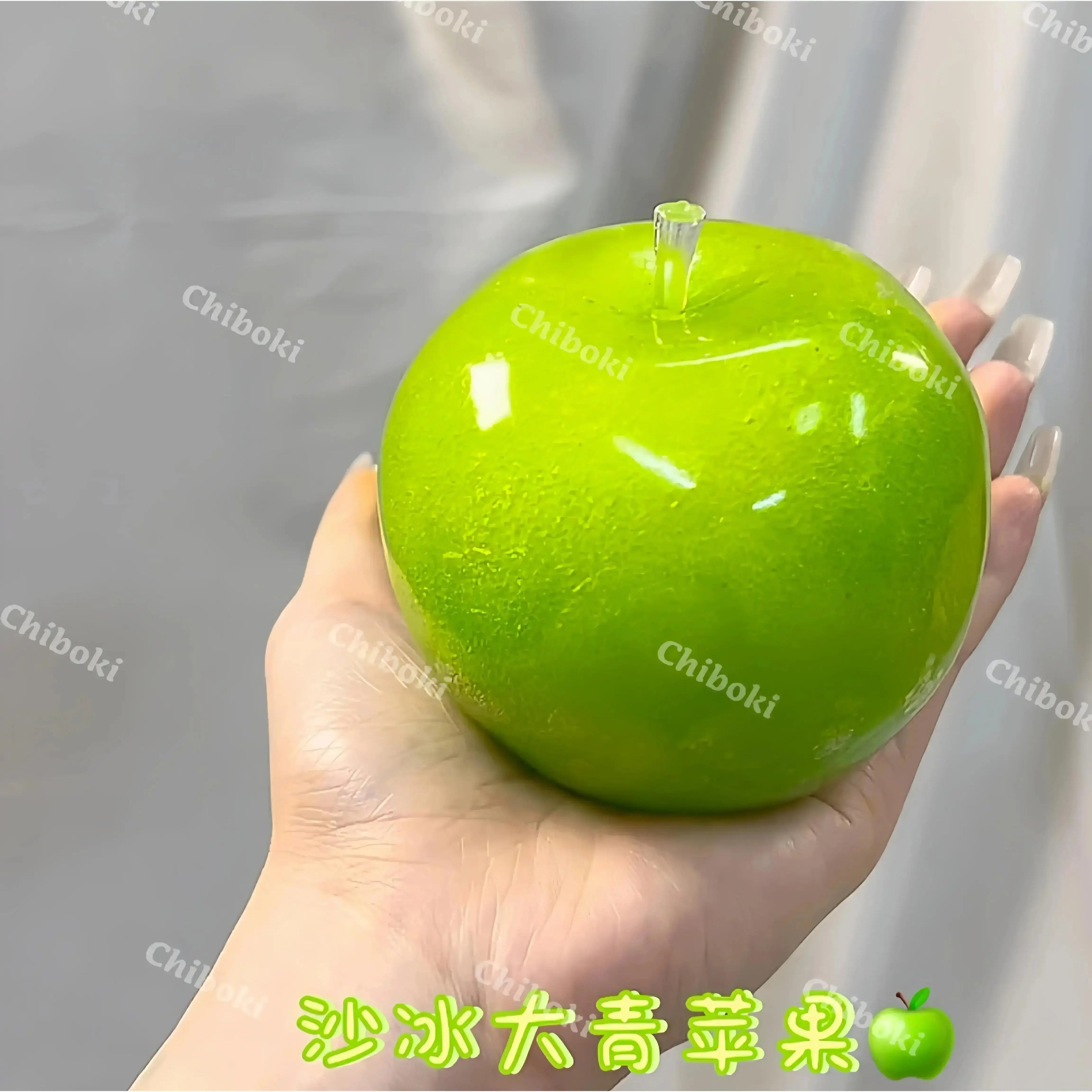Moldable Green Apple Squishy