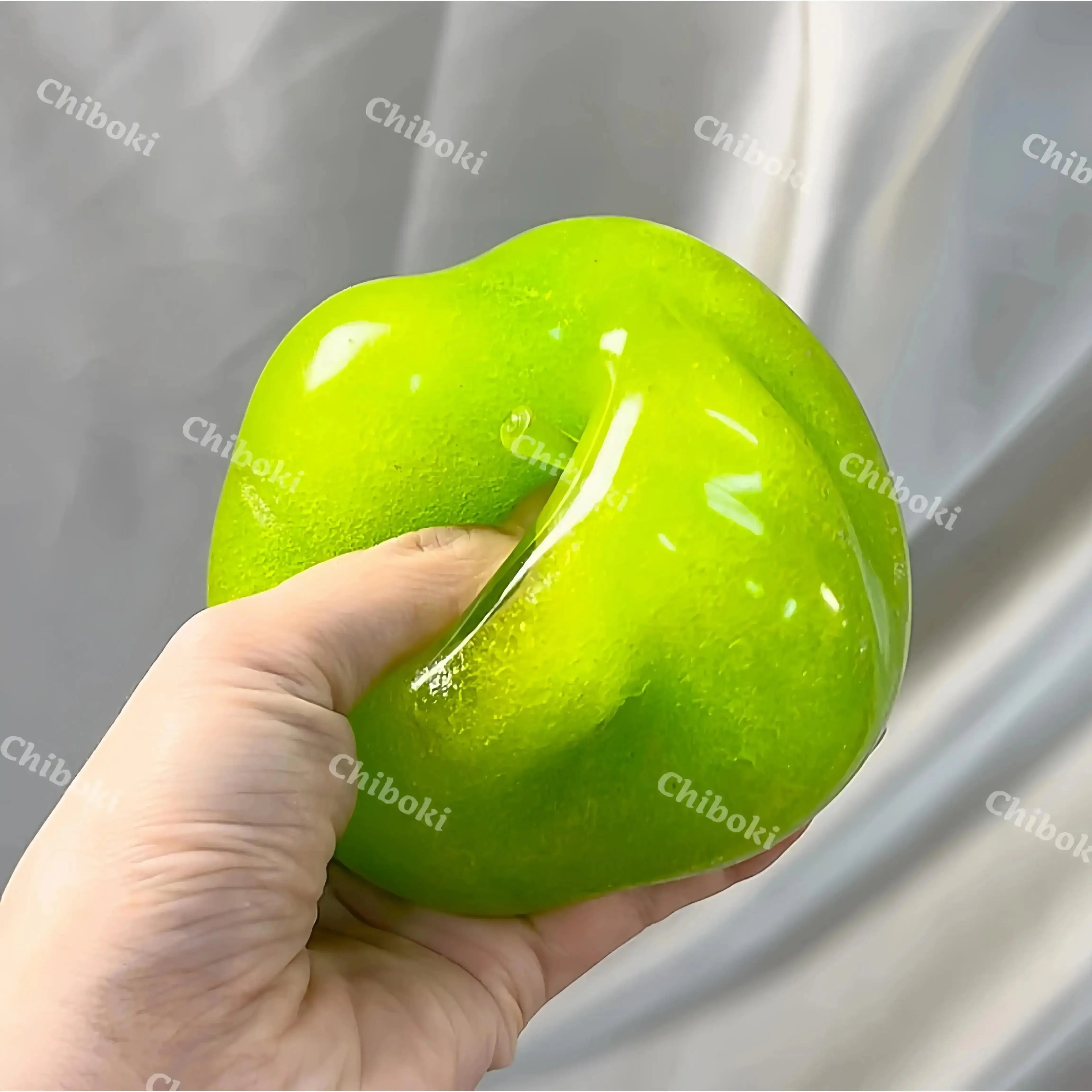 Moldable Green Apple Squishy