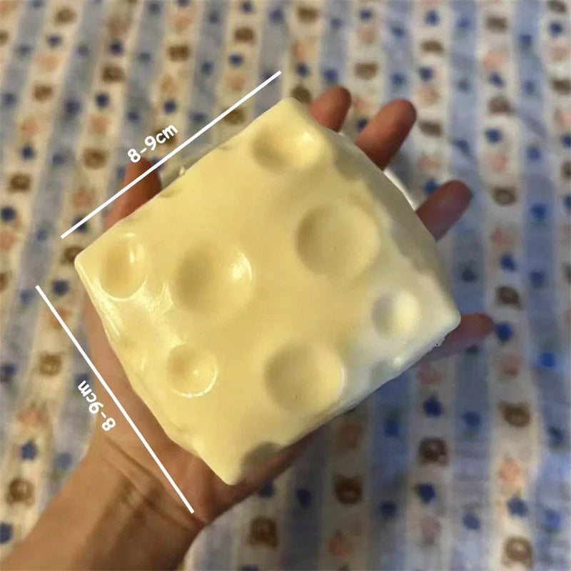Cheese Cube Squishy  (2 variants)