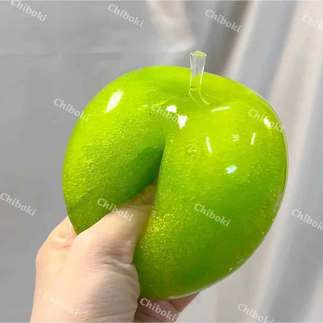Moldable Green Apple Squishy