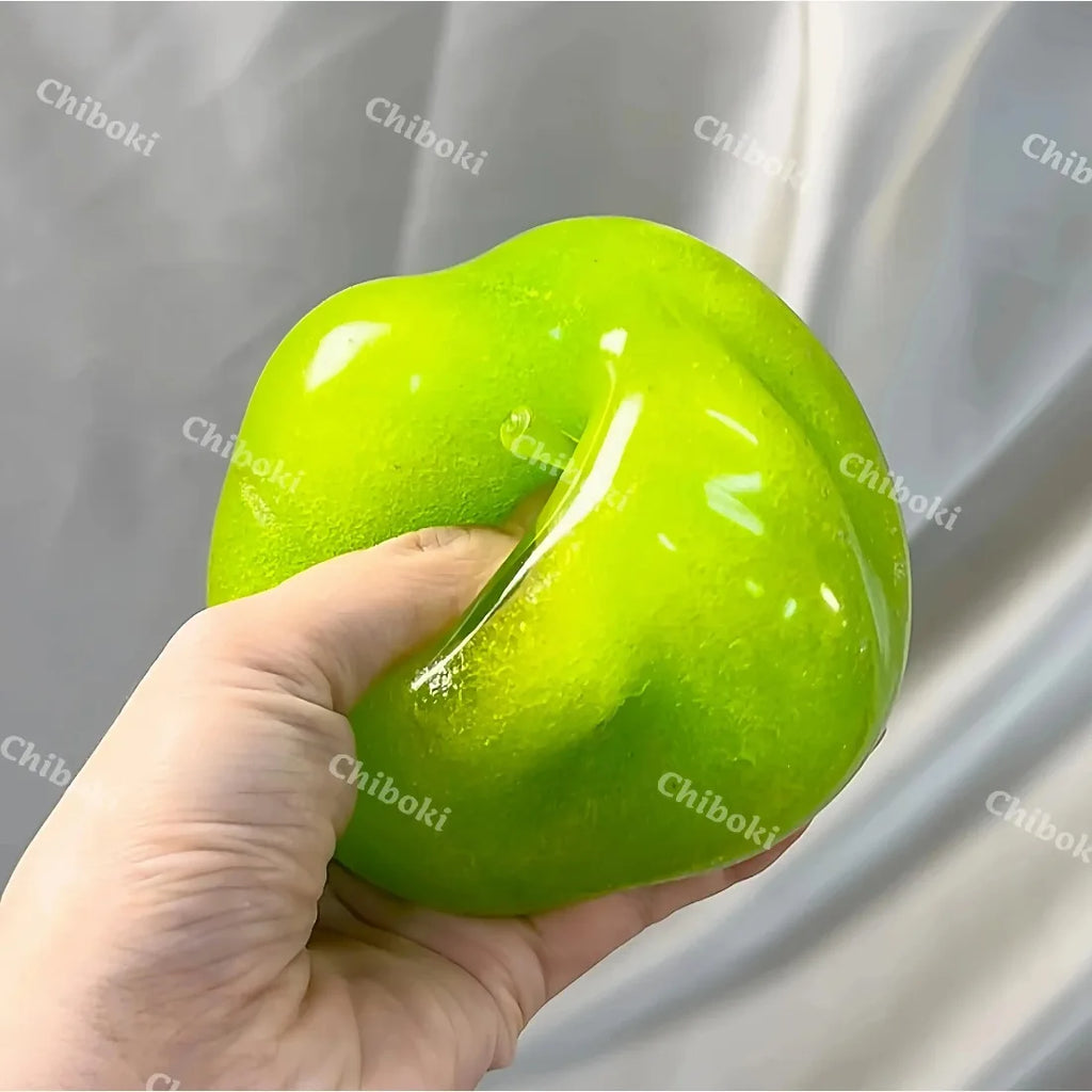 Moldable Green Apple Squishy