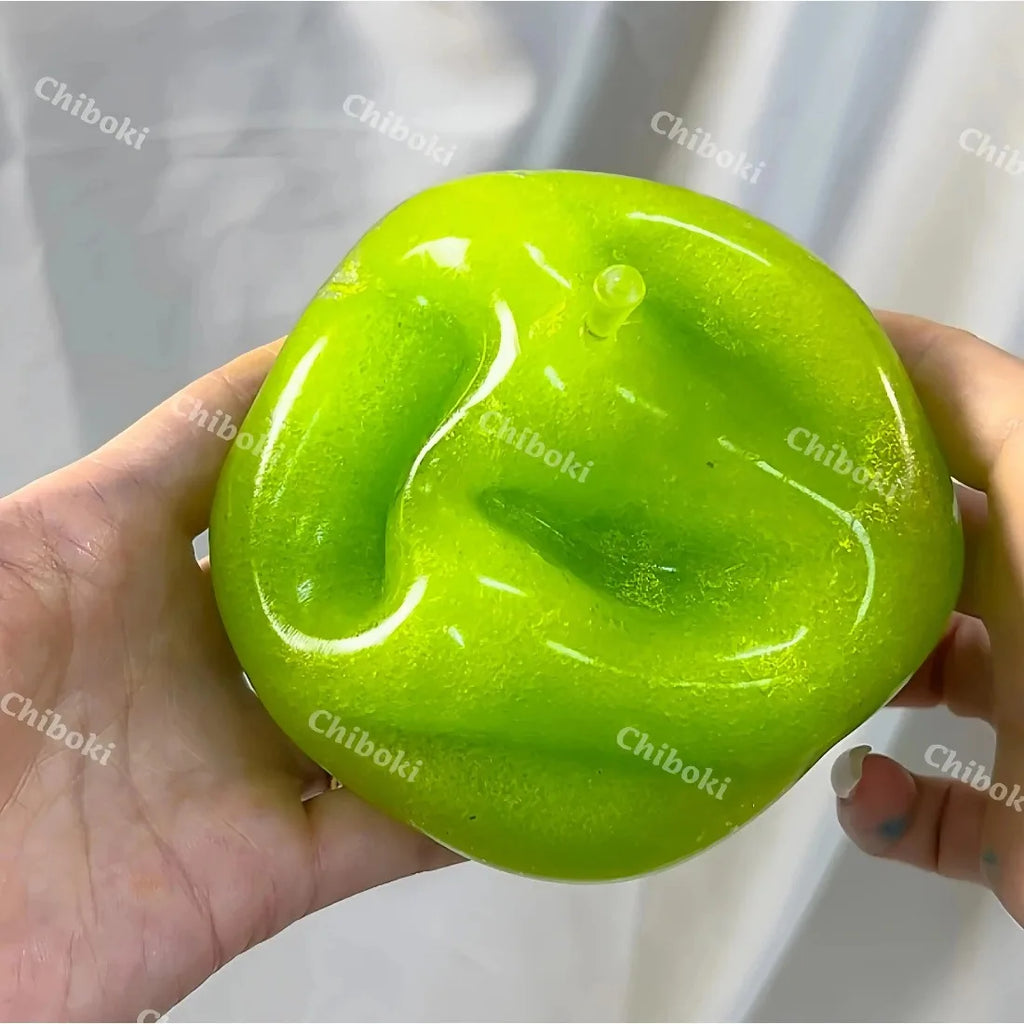 Moldable Green Apple Squishy