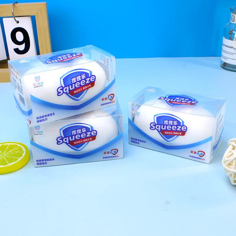 White Soap Slow Rebound Squishy (2 varients)