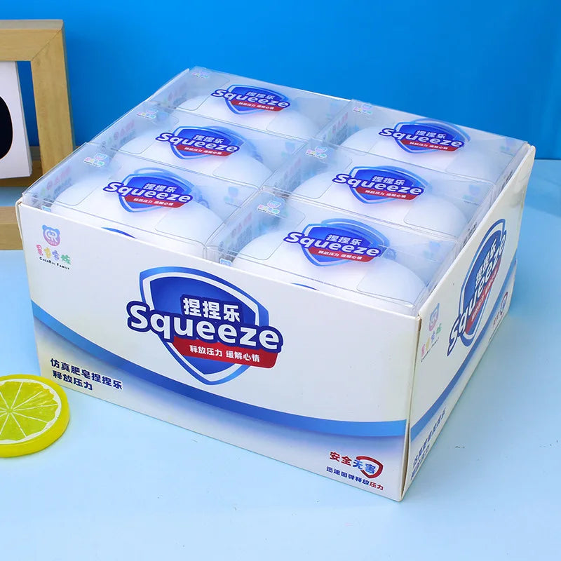 White Soap Slow Rebound Squishy (2 varients)