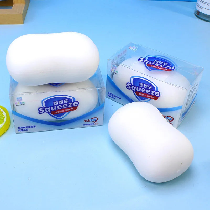 White Soap Slow Rebound Squishy (2 varients)