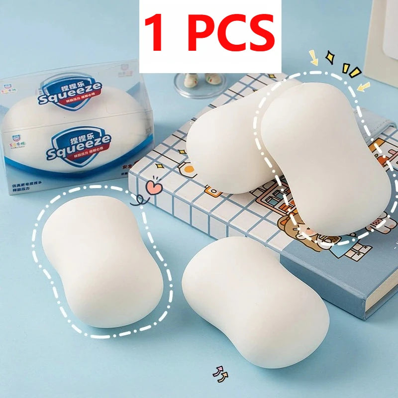 White Soap Slow Rebound Squishy (2 varients)